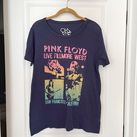 Chaser Tops - Chaser NWT Pink Floyd Live Fillmore West Crew Short Sleeve 100% Cotton T Shirt